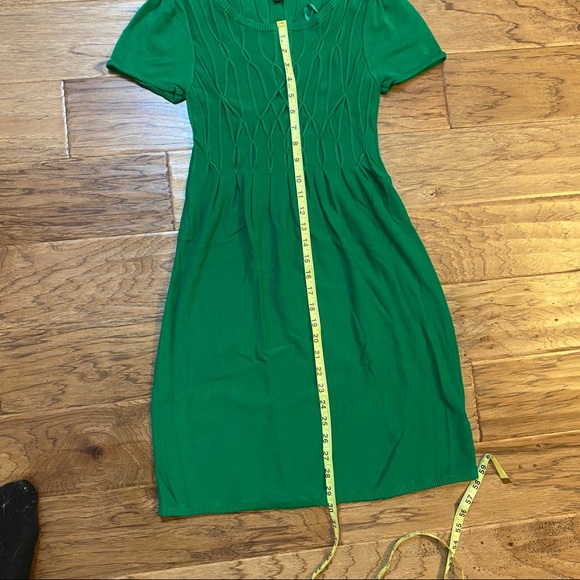 Alyx green short sleeve knit dress M - Picture 7 of 7